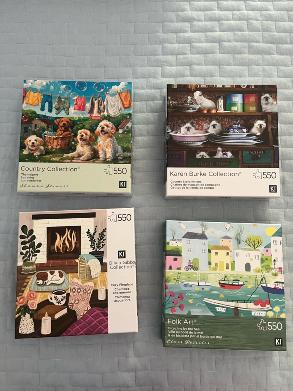 Puzzles 550 pieces
